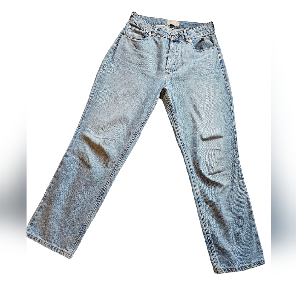 EVERLANE Curvy 90's Cheeky Straight Jean Button Fly Organic Cotton